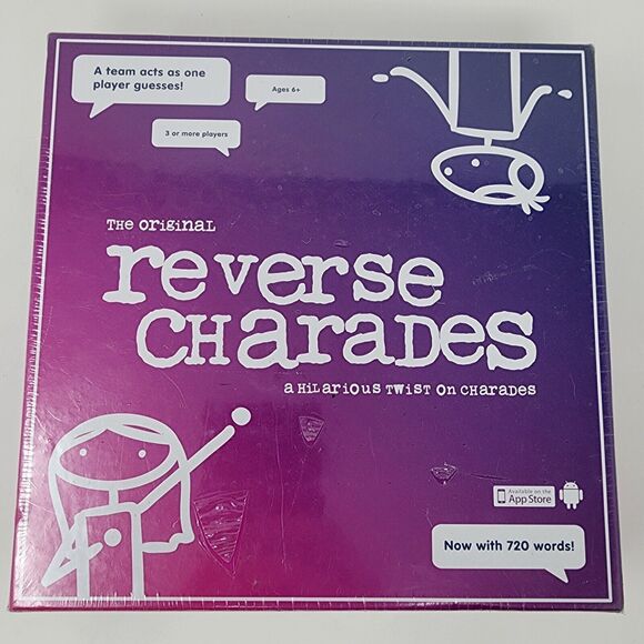 Reverse Charades Board Game -NEW/Sealed 2017. Hilarious twist on Charades - Picture 1 of 6